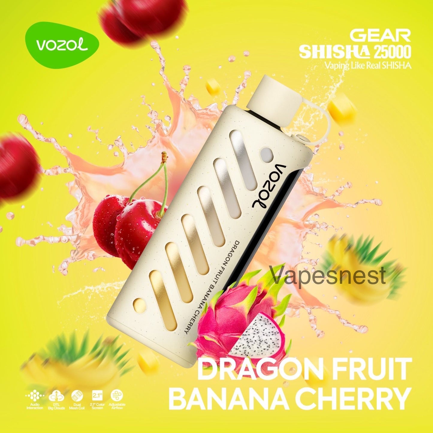 Vozol Gear shisha 25000 Disposable vape Dubai, UAE