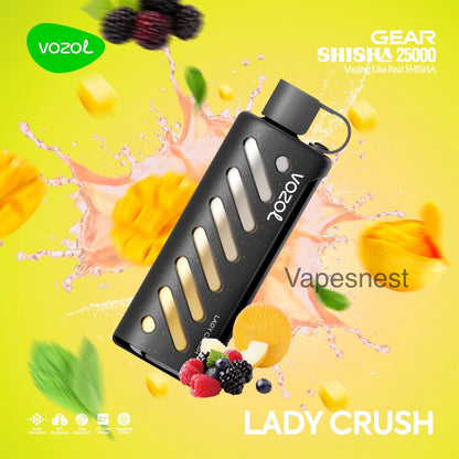 Vozol Gear shisha 25000 Disposable vape Dubai, UAE