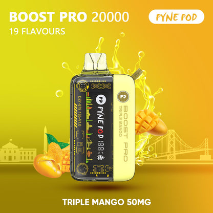 Pyne Pod Boost Pro 20000 Puffs Disposable Vape UAE