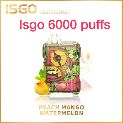 ISGO 6000 Puffs Disposable Vape in UAE