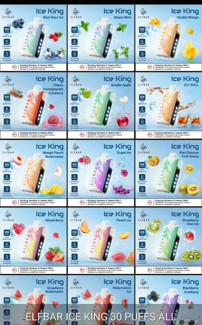 ELF BAR Ice King 30000 Puffs Disposable Vape in UAE