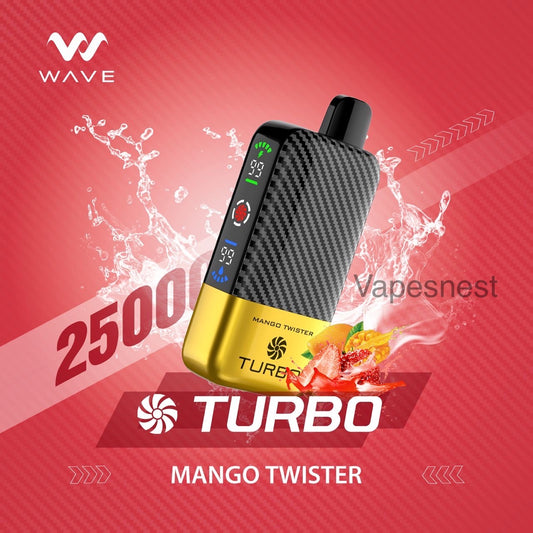 New Wave Turbo 25k puffs Disposable Vape 5%, 50MG