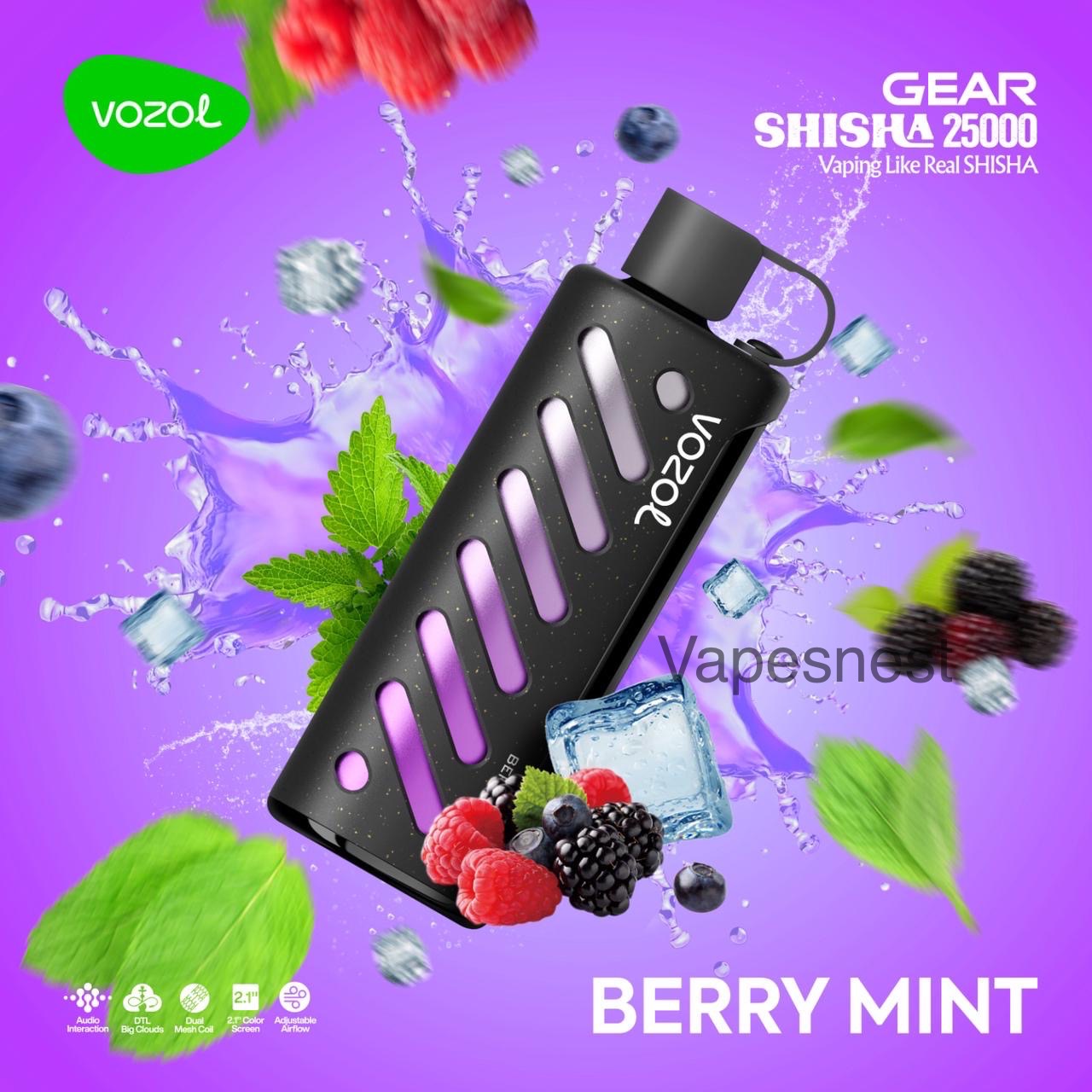 Vozol Gear shisha 25000 Disposable vape Dubai, UAE