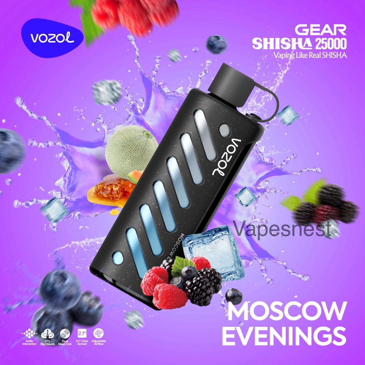 Vozol Gear shisha 25000 Disposable vape Dubai, UAE