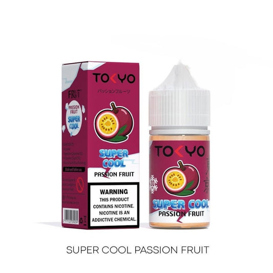 Tokyo Juice Super Cool Passion Fruit Disposable Vape – Tropical Passion Intensity