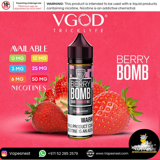 VGOD Juice Berry Bomb 3mg 60ml – Double the Flavor, Double the Satisfaction