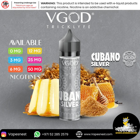 VGOD Juice Cubano Silver 3mg