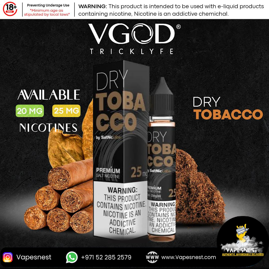 VGOD Juice Dry Tobacco 30ml