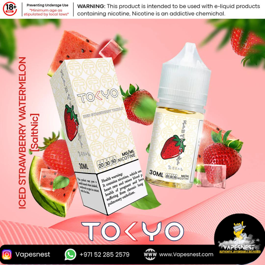 Tokyo Juice Iced Strawberry Watermelon 30ml – Perfectly Balanced Refreshment