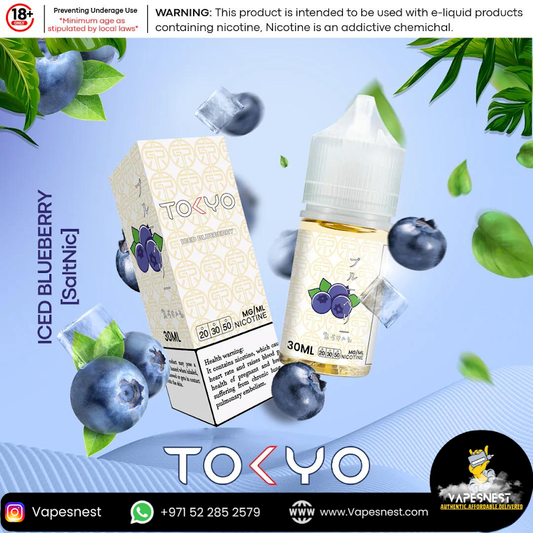 Tokyo Juice Iced Blue Berry [SaltNic]