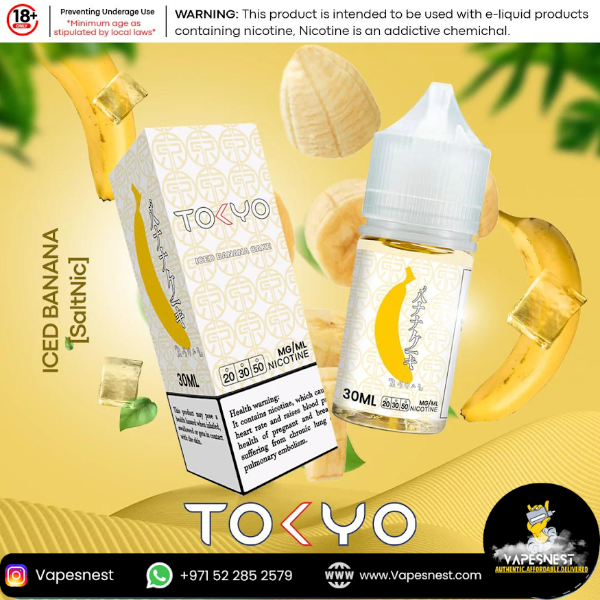 Tokyo Juice Iced Banana [SaltNic]