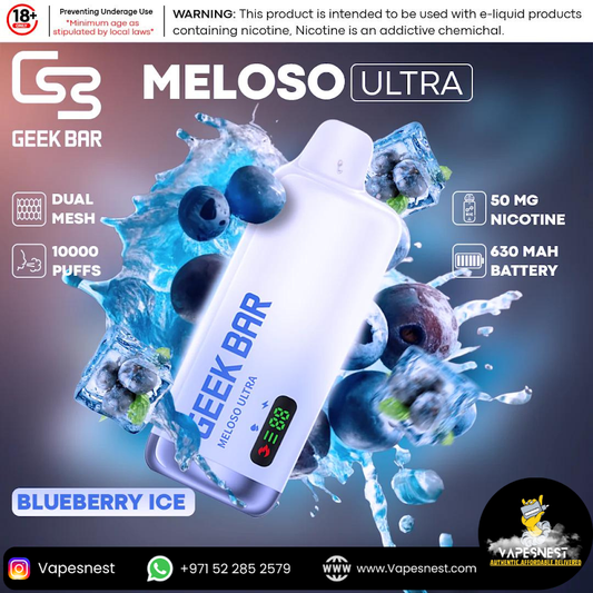 Geek Bar Meloso Ultra Disposable 10,000-Puffs