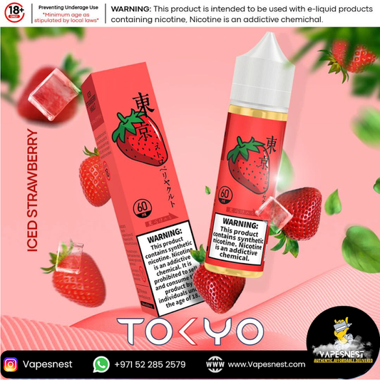 Tokyo Juice Iced Strawberry Watermelon 3mg – A Summer Classic