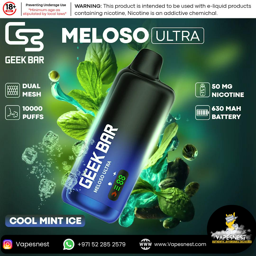 Geek Bar Meloso Ultra Disposable 10,000-Puffs