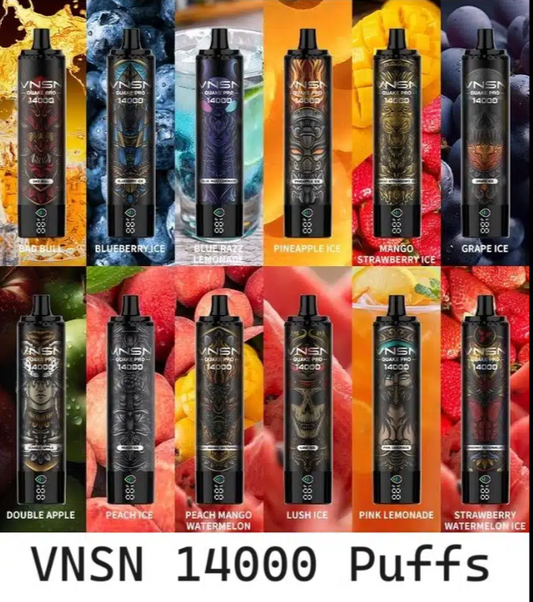 VNSN Quake Pro 14000 Puffs Disposable Vape | Long Lasting Vape , Dubai