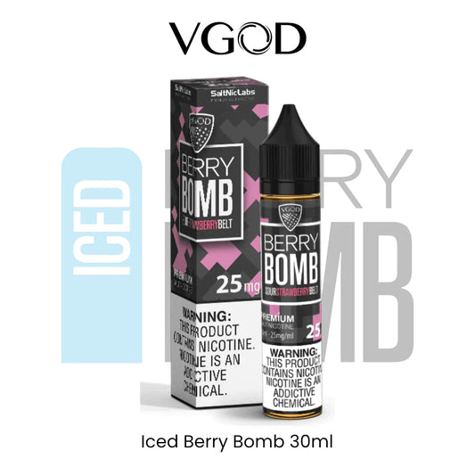 Vgod Juice Iced Mango Bomb 30ml – Tropical Mango Chill