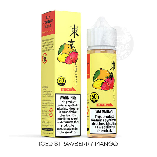 Tokyo Juice Iced Strawberry Mango 3mg 60ml – Tropical Fusion