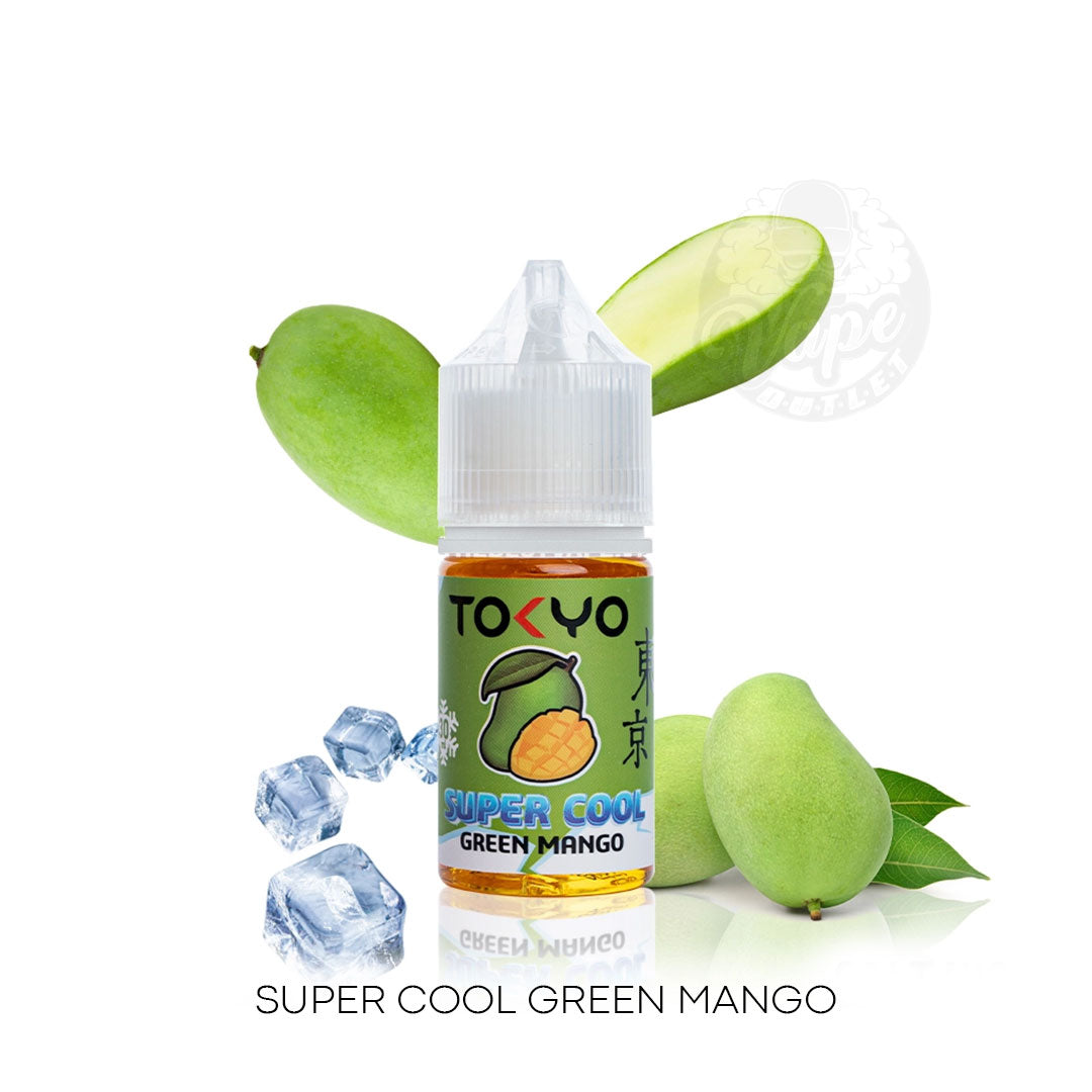 Tokyo Juice Super Cool Green Mango 50mg Disposable Vape