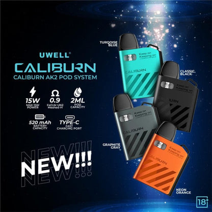 Uwell Caliburn AK2 Pod Kit